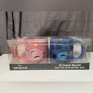 Disney Lilo and Stitch 3D Mug set. His / Her Mug